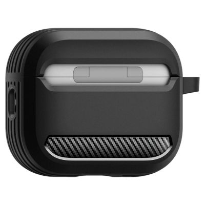 11. Spigen Rugged Armor Case for AirPods 3 - Matte Black