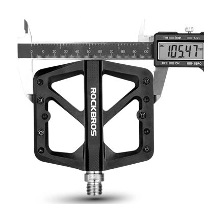 2. Rockbros M906 Nylon Bicycle Pedals - Black