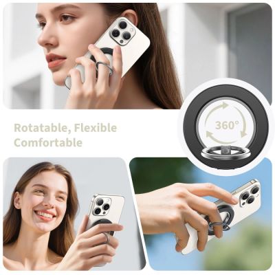 5. Tech-Protect MMR600 Magsafe Phone Ring Holder - Black