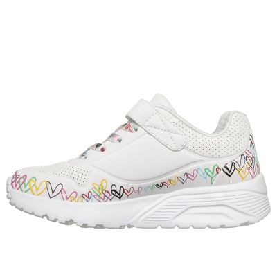 4. Skechers Kids' UNO LITE HEART CRAZE Sneakers 314091L WMLT