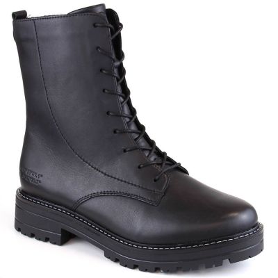 7. Comfortable leather insulated ankle boots Remonte W RKR622 black