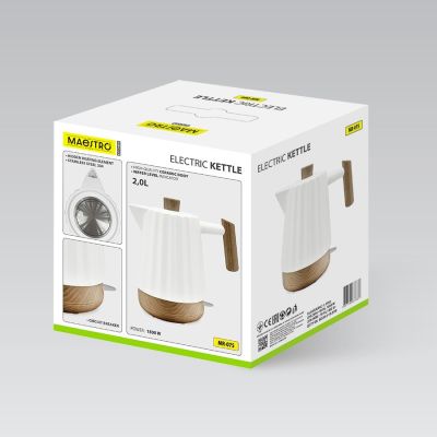6. Ceramic electric kettle MAESTRO MR-075