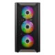 Montech XR wooden PC case, Midi-Tower, ATX, ARGB, tempered glass