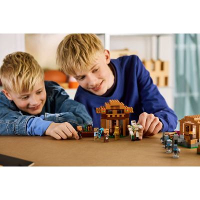 11. LEGO Minecraft 21596 - Summoner Raid on the Village