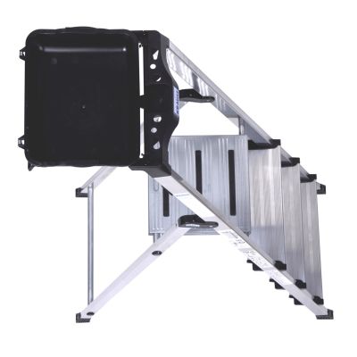 5. Krause Secury 126528 4-step aluminum ladder