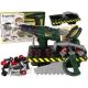 DIY Kit Organizer Battery-Powered Screwdriver Green 13473 Lean Toys