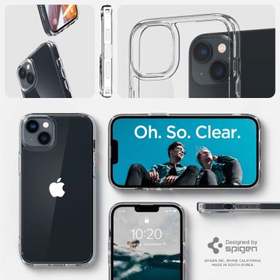 10. Spigen Ultra Hybrid iPhone 14 Case - Clear