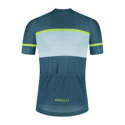 2. Rogelli HERO II T-shirt Blue and Lime XL