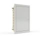 PLASTIC INSTALLATION HOUSING WITH METAL DOOR, FLUSH-MOUNTED, IP40, 1 ROW, 12 MODULES Noark PMF 12 107101