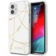 Guess GUHCP12SPCUCHWH iPhone 12 mini 5.4" white/white hardcase Gold Chain Collection