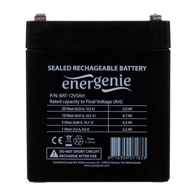 2. GEMBIRD BAT-12V5AH universal battery (5000mAh)