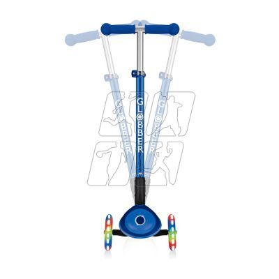 7. Scooter 3 wheels Globber Primo Foldable Plus Lights Jr 439-100