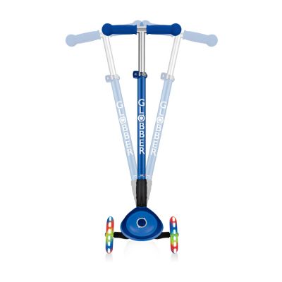 7. Globber Primo Foldable Plus Lights Jr 439-100 3-Wheel Scooter