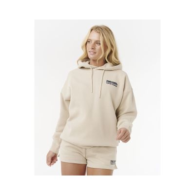 6. RIP CURL Surf Puff Heritage Hoodie Beige