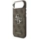 6. Guess 4G Big 4G Classic Logo case for iPhone 17 Air - brown and silver