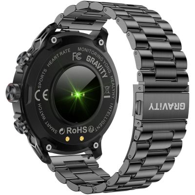 10. Smartwatch Gravity Black Strap + Bracelet GT41-2