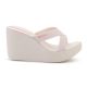 6. IPANEMA HIGH FASHION II SLIDE FEM BEIGE/GLITTER/PINK 83646-BO701