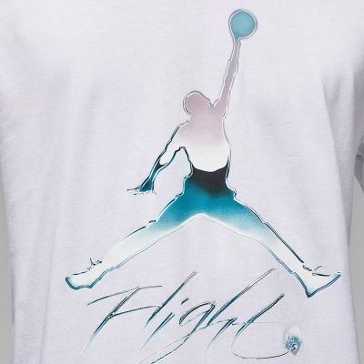 3. Men's Air Jordan Graphic Crew Flight Tee white - DV8414-100