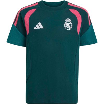 adidas Real Madrid 26/27 Tiro 26 Sweat Tee for kids dark green KZ2483