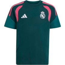 adidas Real Madrid 26/27 Tiro 26 Sweat Tee for kids dark green KZ2483