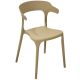 2. SAND PLASTIC GARDEN CHAIR