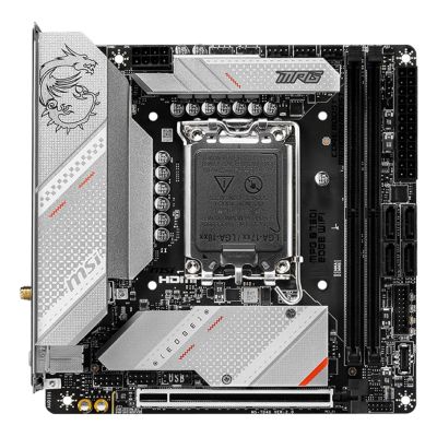 2. MSI MPG B760I EDGE WIFI Motherboard