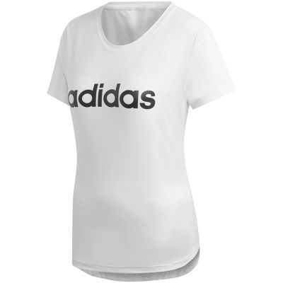 4. adidas W D2M Logo Tee W DU2080