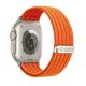 2. Tech-Protect Nylon Sport Band for Apple Watch 44 / 45 / 46 / 49 mm - Orange