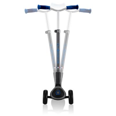 23. Globber Master Prime 3-Wheel Scooter / Black - Navy Blue 664-100