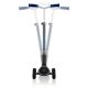 23. Globber Master Prime 3-Wheel Scooter / Black - Navy Blue 664-100