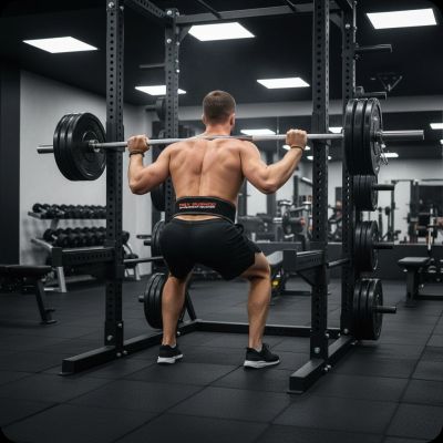 10. PREMIUM leather bodybuilding belt - DBX-WB-1 M