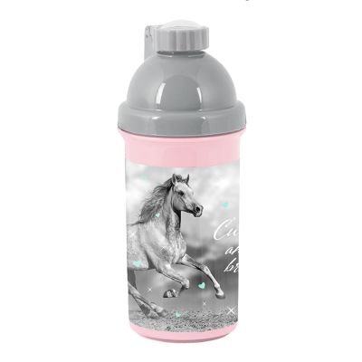 PASO Grey Horse 550 ml School Drink Bottle - PP23KO-3021
