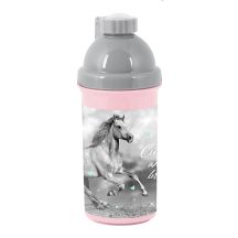 PASO Grey Horse 550 ml School Drink Bottle - PP23KO-3021