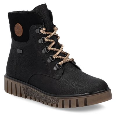 8. Waterproof black women's hiking ankle boots Rieker Y3433-00
