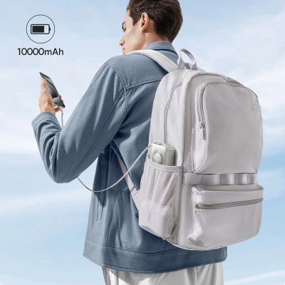 10. Baseus Free2Pull 10000mAh 30W powerbank with USB-C port and retractable USB-C cable - gray