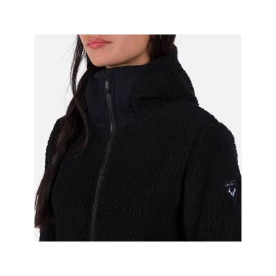 3. Rossignol W Wispile Fleece Fzh Sweatshirt Black