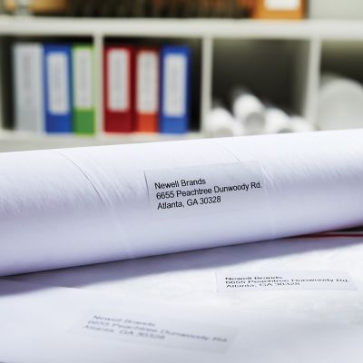 15. DYMO LW Large Address Labels 36 x 89 mm S0722390 Balta Lipni spausdintuvo etikete