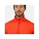 4. ROSSIGNOL MID LAYER STRETCH HZ men's sweatshirt orange