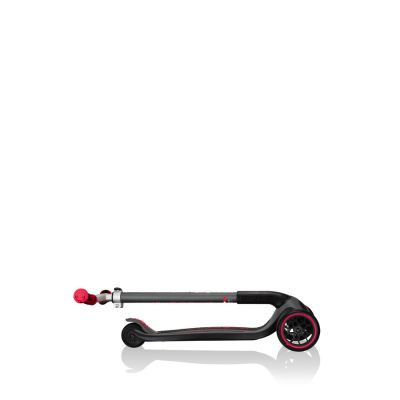 12. Globber Master Prime 3-Wheel Scooter / Black - New Red 664-102