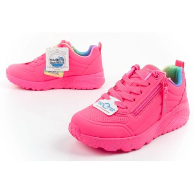 8. Skechers Uno Lite children's sports sneakers shoes, pink, comfortable