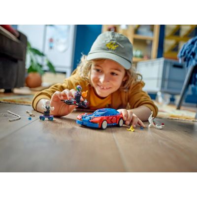 8. LEGO Super Heroes 76279 Spider-Man Racer and Green Goblin