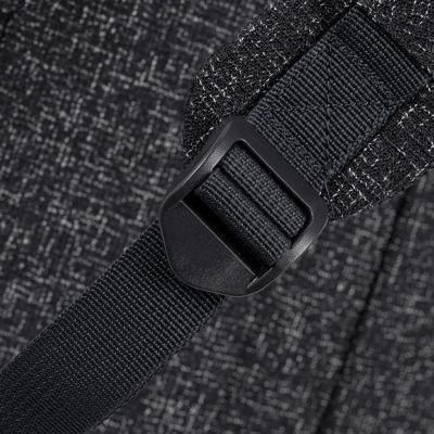 8. RIVACASE Anvik 15.6" laptop backpack, 15L, black, made of waterproof material, pockets for a 10.5" tablet, smartphone, documents, accessories, bottle