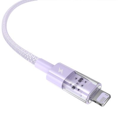 3. Baseus Gem 2.4A 2m Cable (Purple)