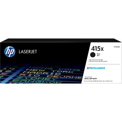 2. HP Black Toner HP 415X, HP415X=W2030X, 7500 pages