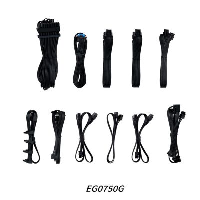 7. Lian Li EDGE EG750 80 PLUS Gold Netzteil power supply, PCIe 5.1, ATX 3.1 - 750 Watt, black