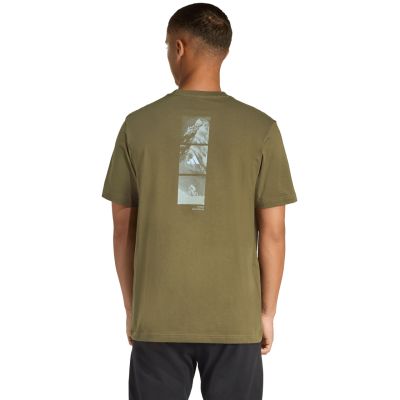 3. Men's adidas Outdoor Mountain Biking Graphic T-shirt olive KB2537