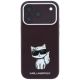 4. Karl Lagerfeld Smooth Choupette Sketch MagSafe case for iPhone 17 Pro / 18 Pro - burgundy