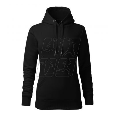 2. Malfini Cape Free W sweatshirt MLI-F1401 black