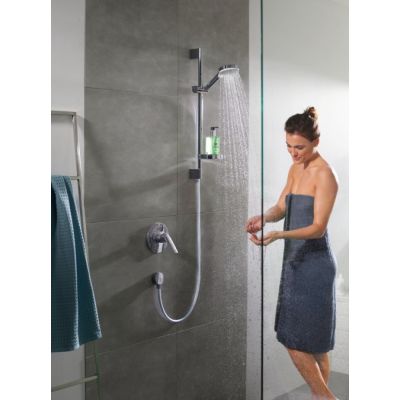 4. Hansgrohe Crometta shower system Chrome, White