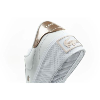 7. Lacoste women's sports shoes Ziane Platform 126 sneakers white fashionable